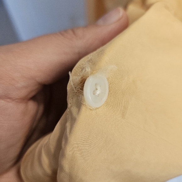 Uniqlo long sleeve maxi shirt dress M - Picture 9 of 9